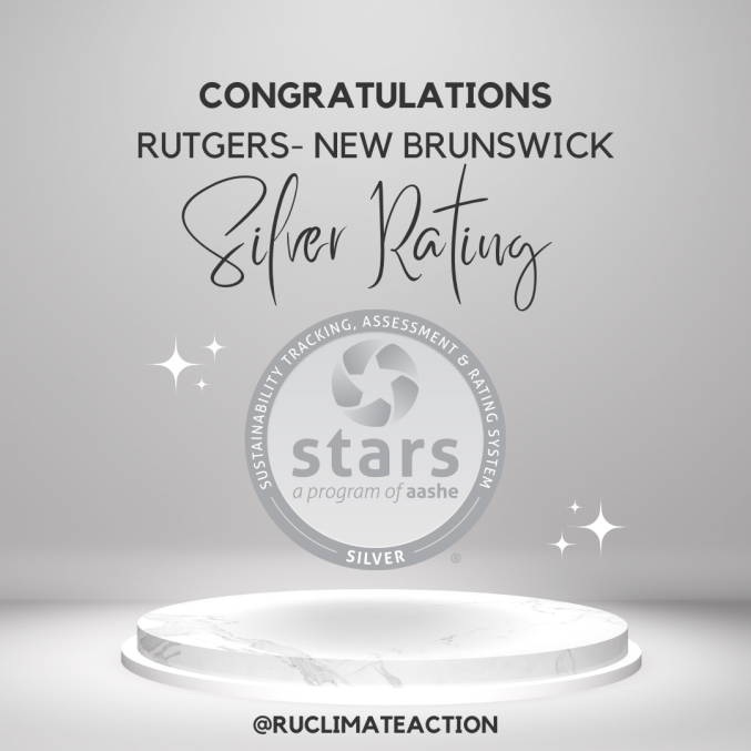 Rutgers New Brunswick AASHE Silver Rating