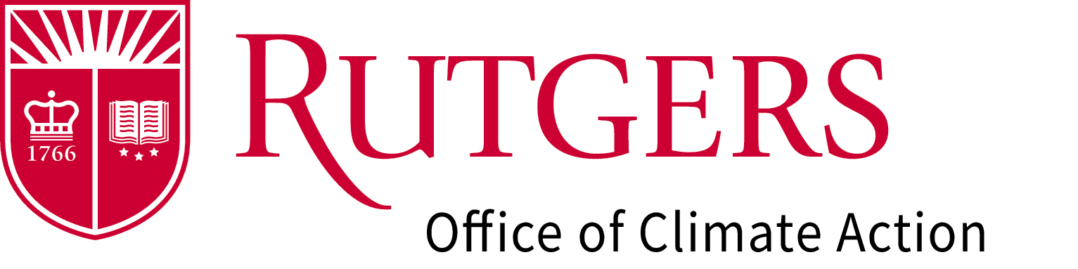 Rutgers Office of Climate Action Logo