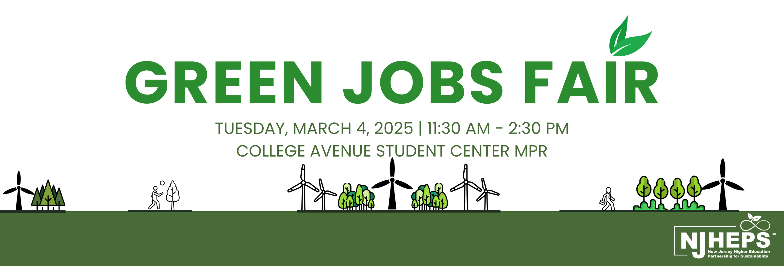 Green Jobs Fair 2025 Banner