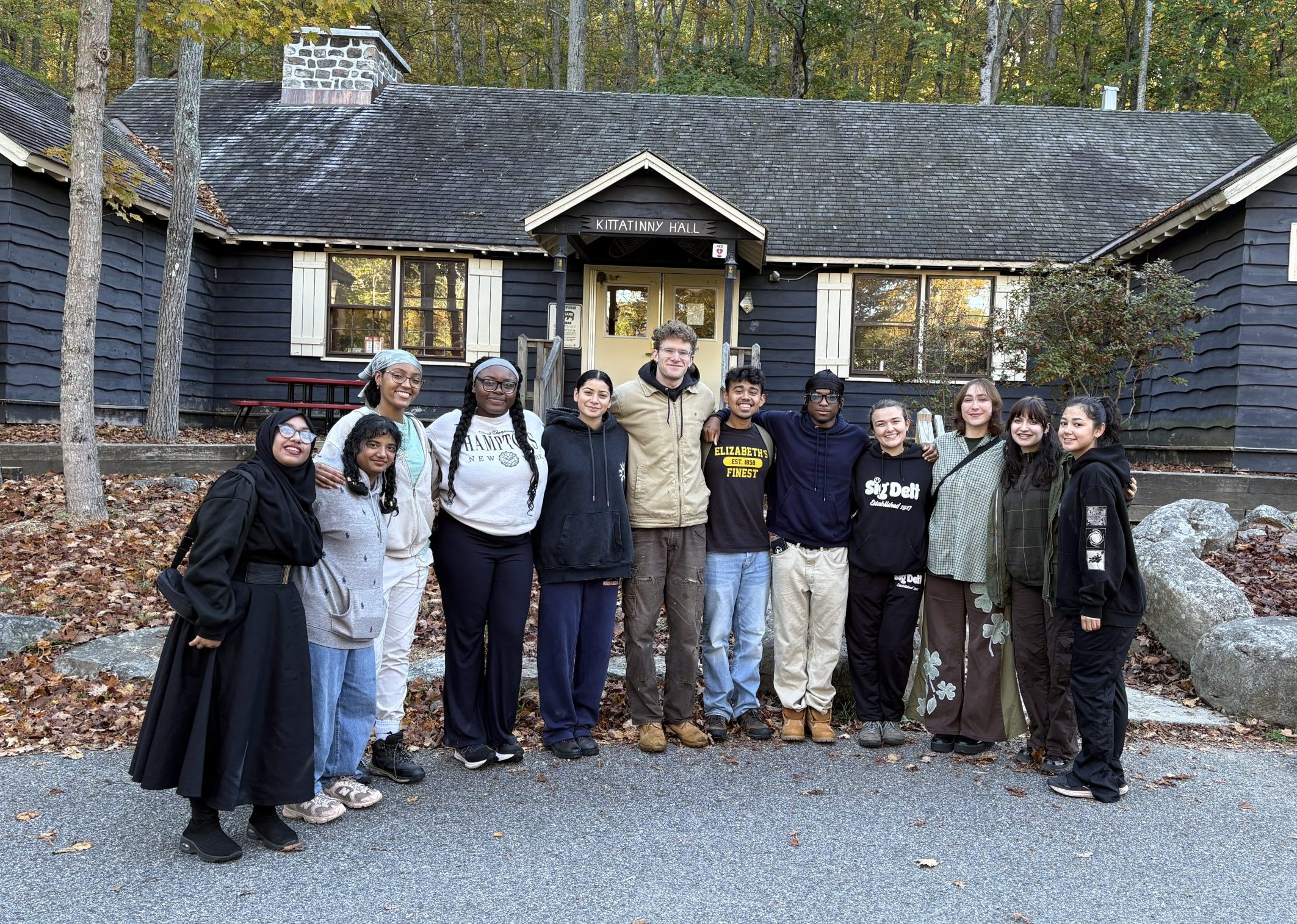 OCA Sustainability Ambassadors at the NJ School of Conservation.